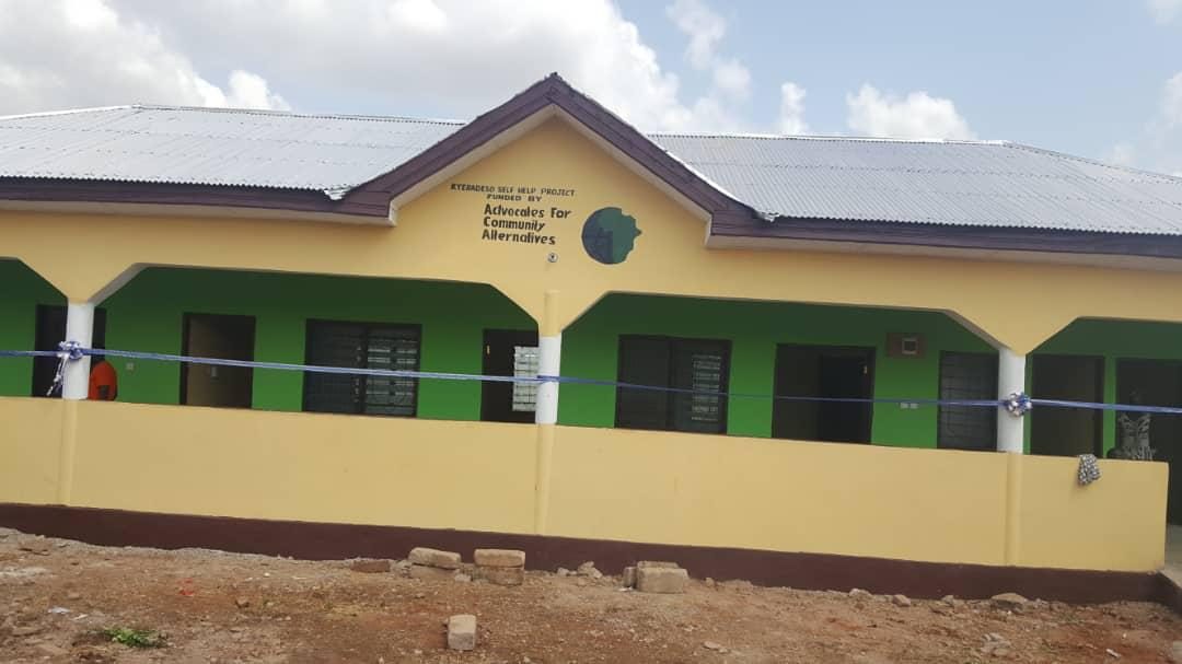 Kyeradeso Community inaugurates health clinic as culmination of ACA-led community mobilization