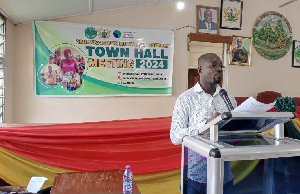 ACA supports Abuakwa South Assembly to render accounts to residents